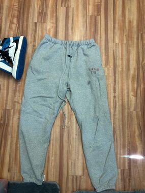 Fear of God Light Gray Men's Jogger Sweatpants
